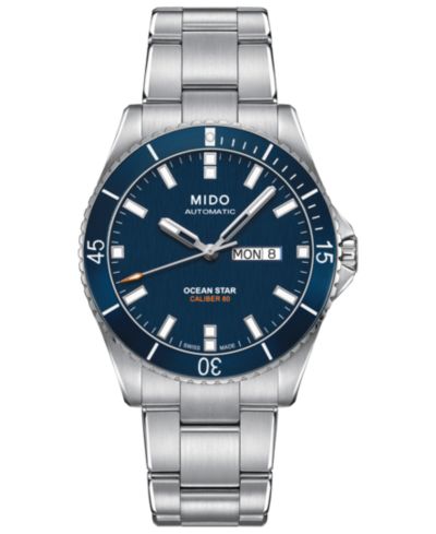 Mido Мужские часы Ocean Star Captain V с браслетом из нержавеющей стали, 42.5mm