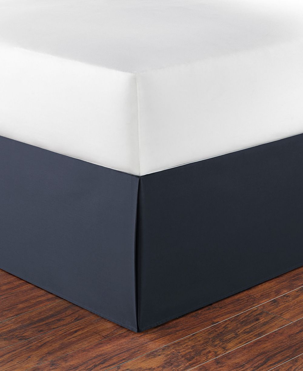 Nautica Solid Tailored Split Corner Bedskirt, King
