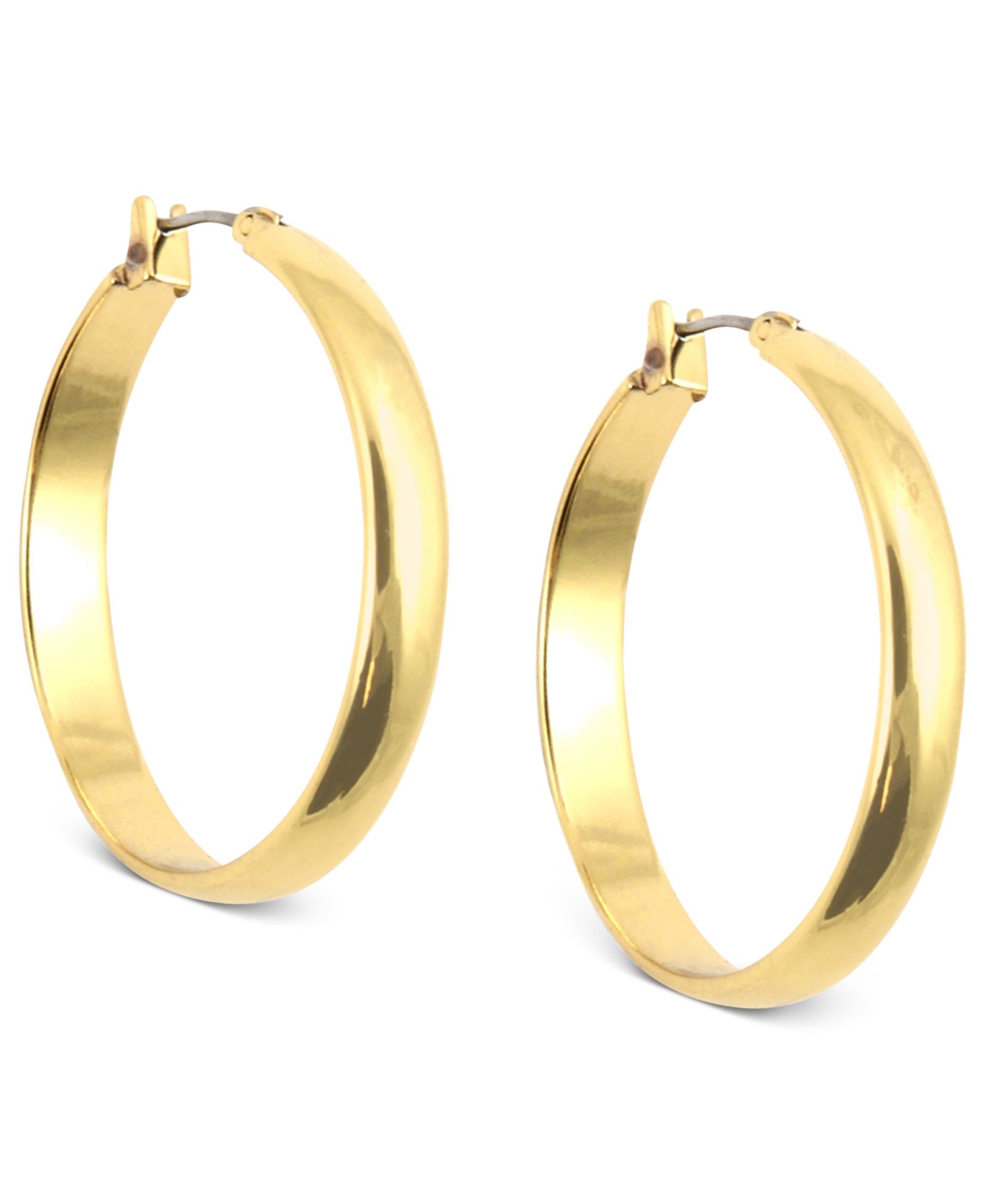 Серьги-кольца ANNE KLEIN, 1.25"