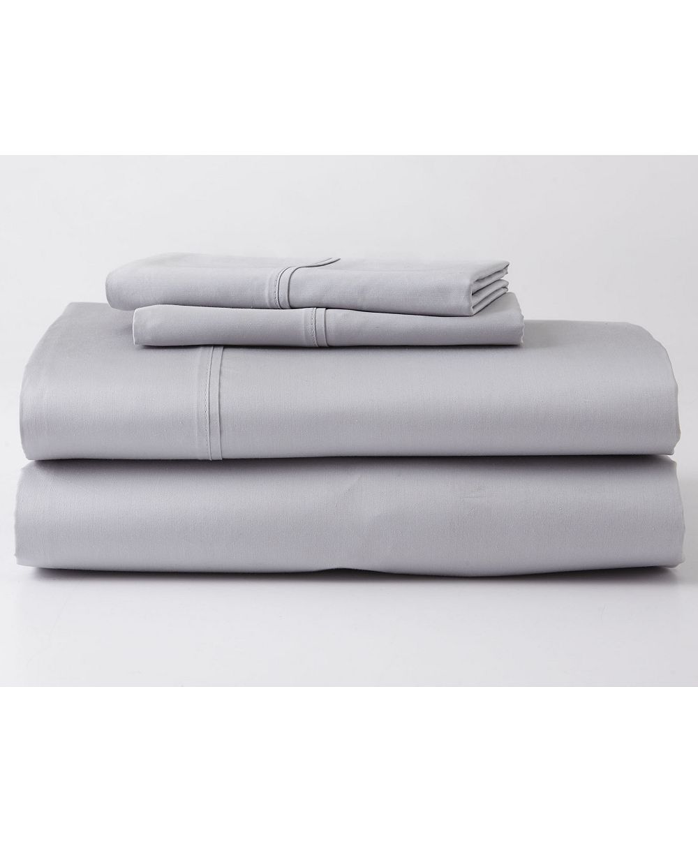 Ghostbed Premium Supima Cotton Lyocell Blend 4-Pc. Sheet Set, Full