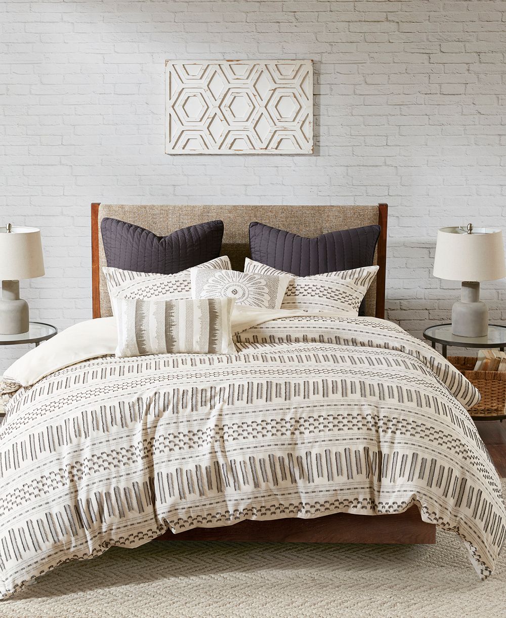 INK+IVY Rhea Jacquard комплект из 3-х пододеяльников, King/California King