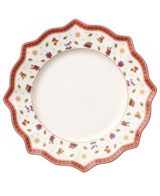 Белая обеденная тарелка Villeroy & Boch Toy's Delight