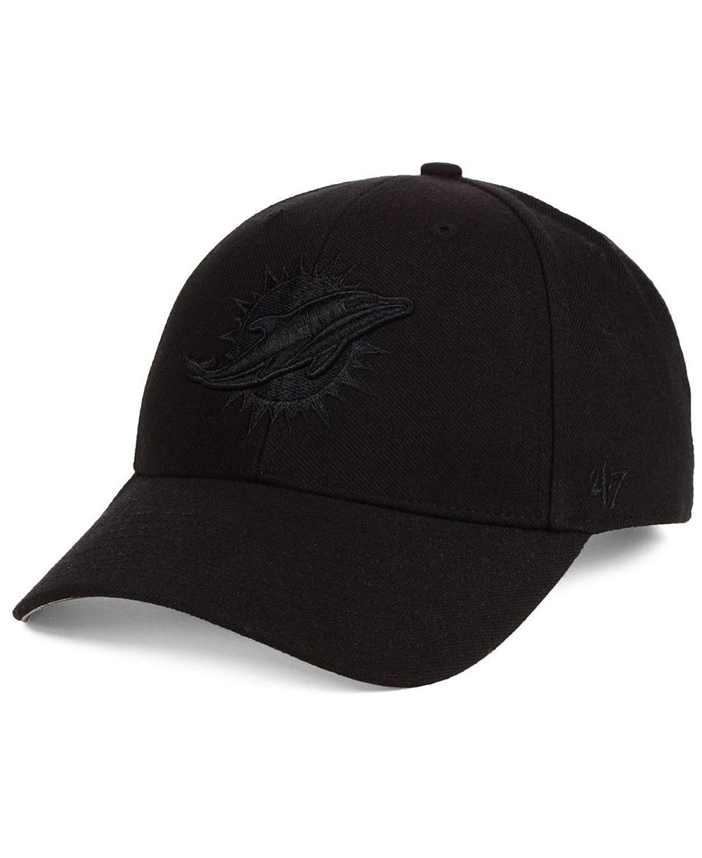 '47 Brand кепка Miami Dolphins MVP Strapback черная