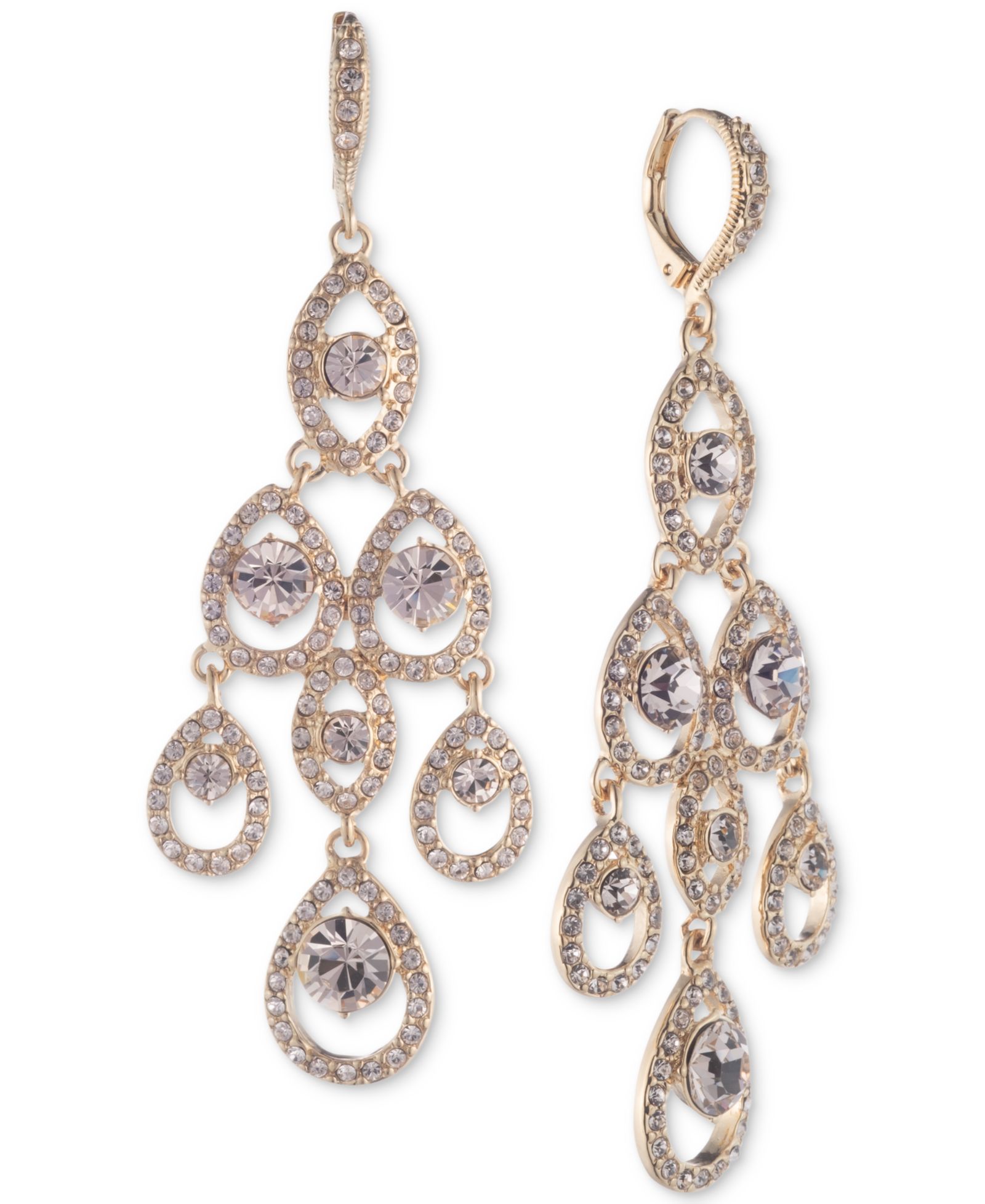 Серьги Givenchy Crystal Chandelier