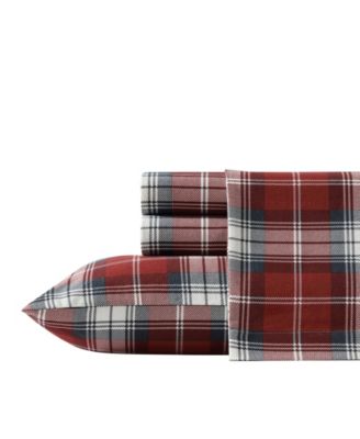 Heartland plaid red