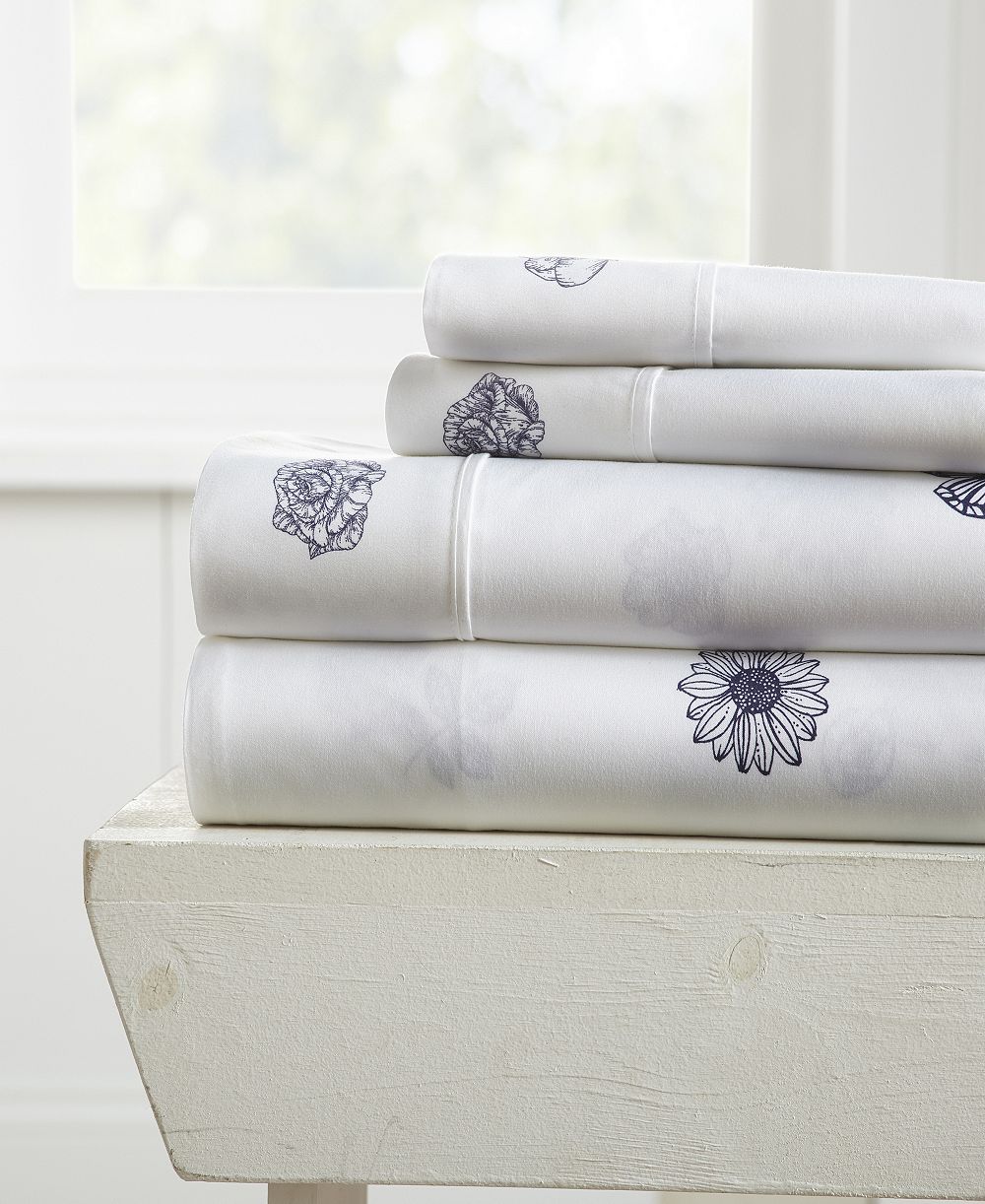 Комплект постельного белья ienjoy Home The Boho & Beyond Premium Ultra Soft, California King, 4 шт.