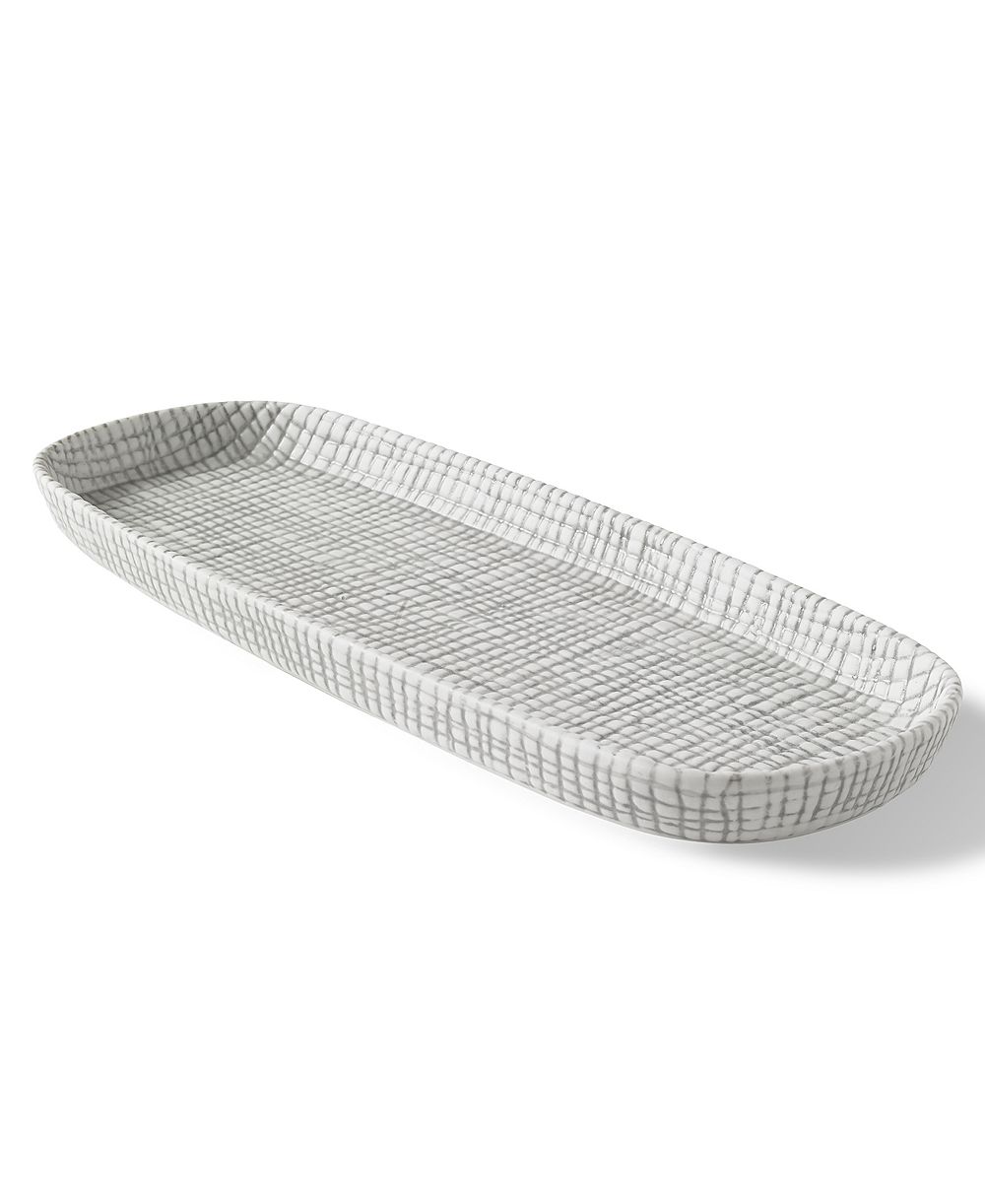 Фарфоновый поднос Cassadecor Cestino Embossed