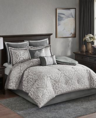 Madison Park Odette Jacquard 8-Pc. Comforter Set, King
