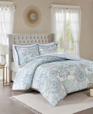 Madison Park Isla реверсивный комплект из 3 предметов, Full/Queen