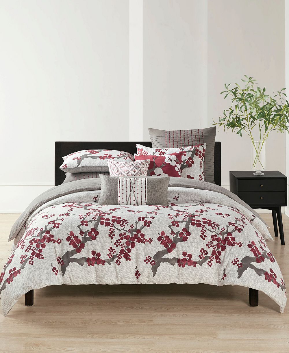 Комплект из 3 пододеяльников N Natori Cherry Blossom, Queen