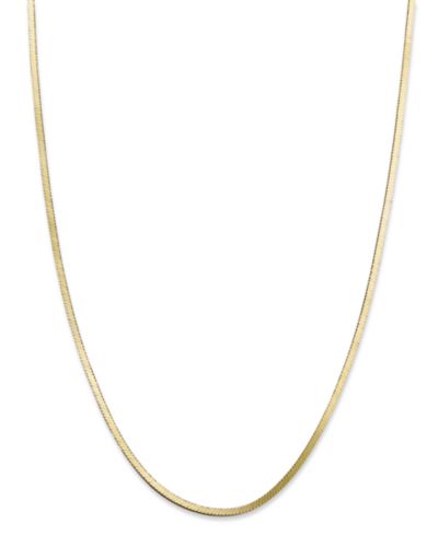 Колье Giani Bernini 18K Gold over Sterling Silver Snake Chain 18"