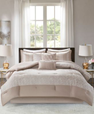 Madison Park Ava Jacquard Chenille 7-Pc. Comforter Set, Queen