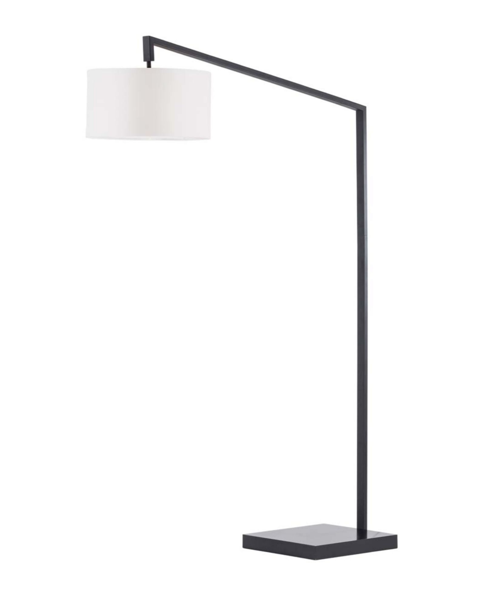 NOVA of California 75" Metal Stretch Chairside Arc Floor Lamp