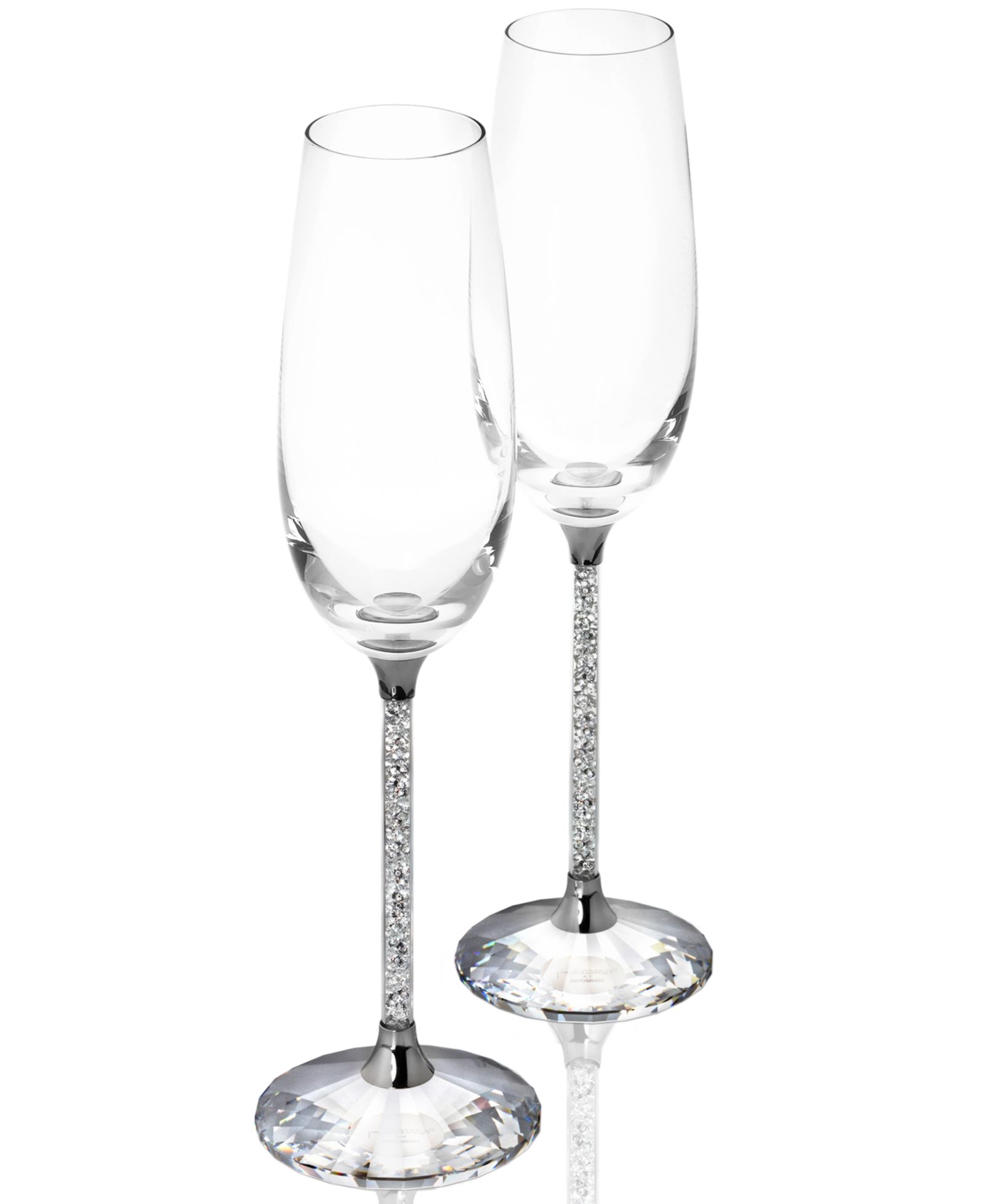 Swarovski Crystalline бокалы для тостов, набор из 2 шт