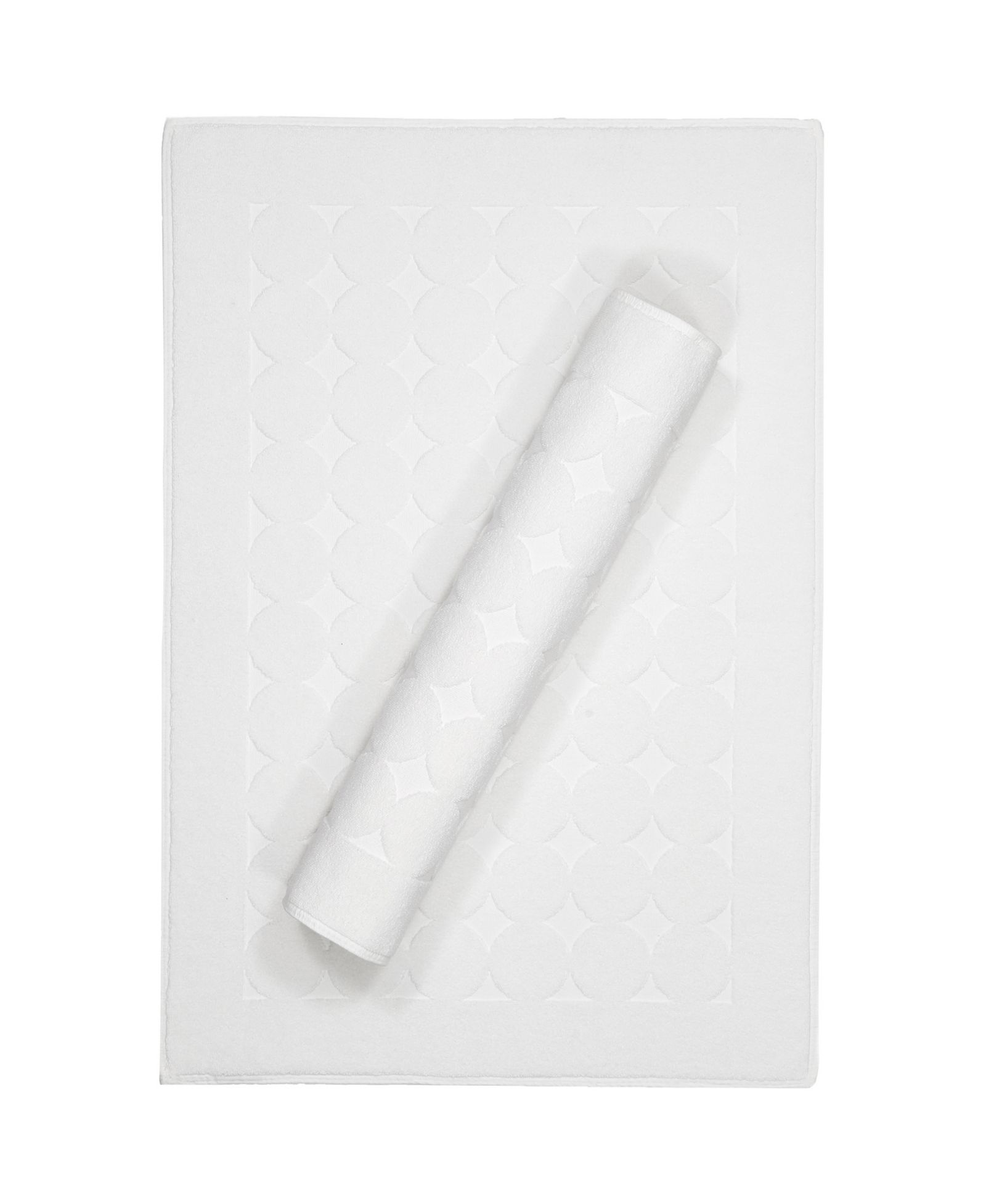 Linum Home Sinemis Circle Design 2-Pc. Bath Mat Set