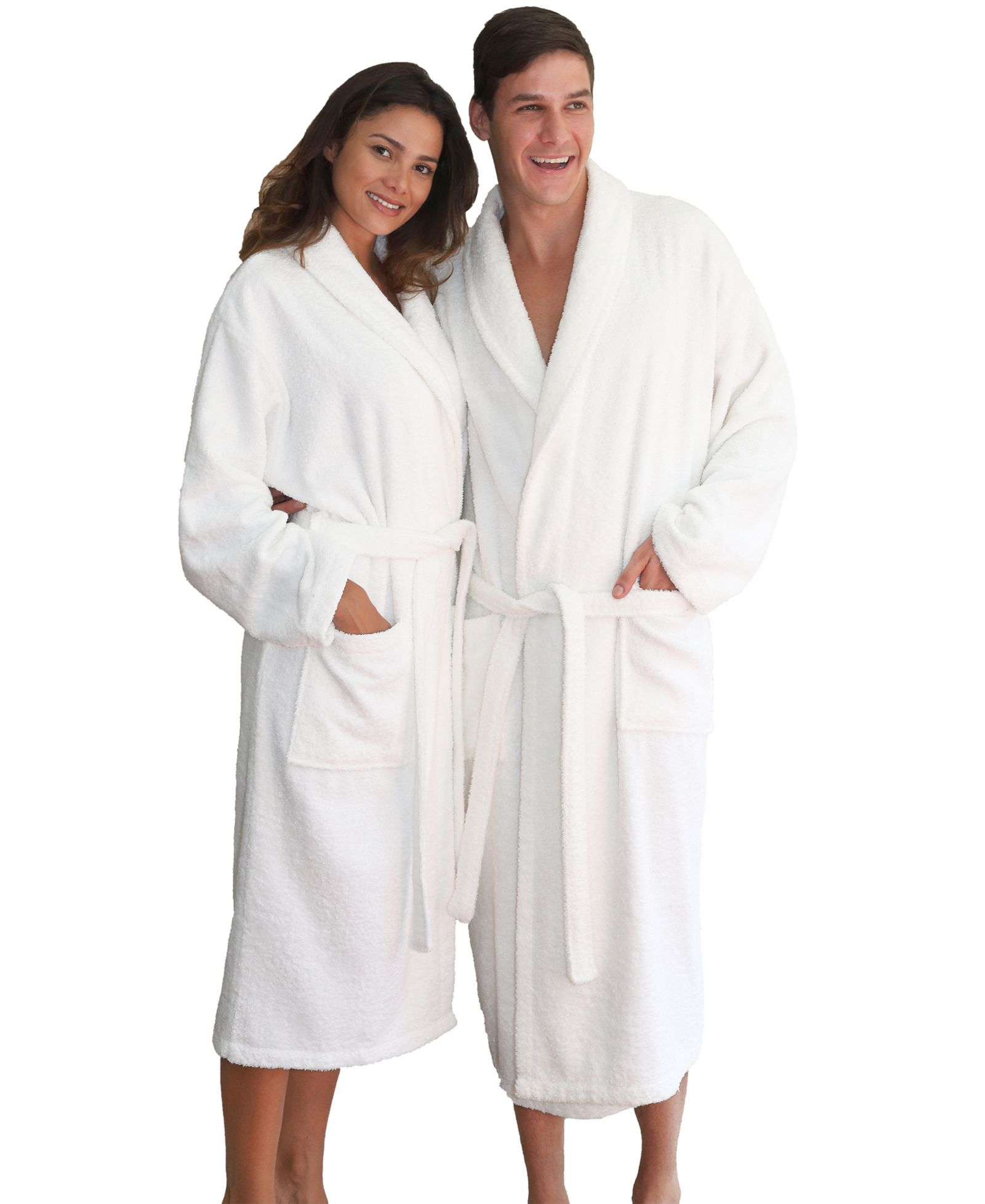 Linum Home Unisex 100% Turkish Cotton Terry Bath Robe