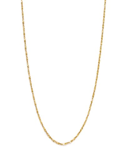 20" Gold Over Silver