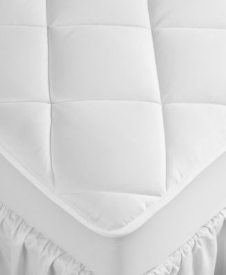Hotel Collection 500-Thread Count Cotton Hypoallergenic Down Alternative Mattress Pad, Twin, Exclusively at Macy’s
