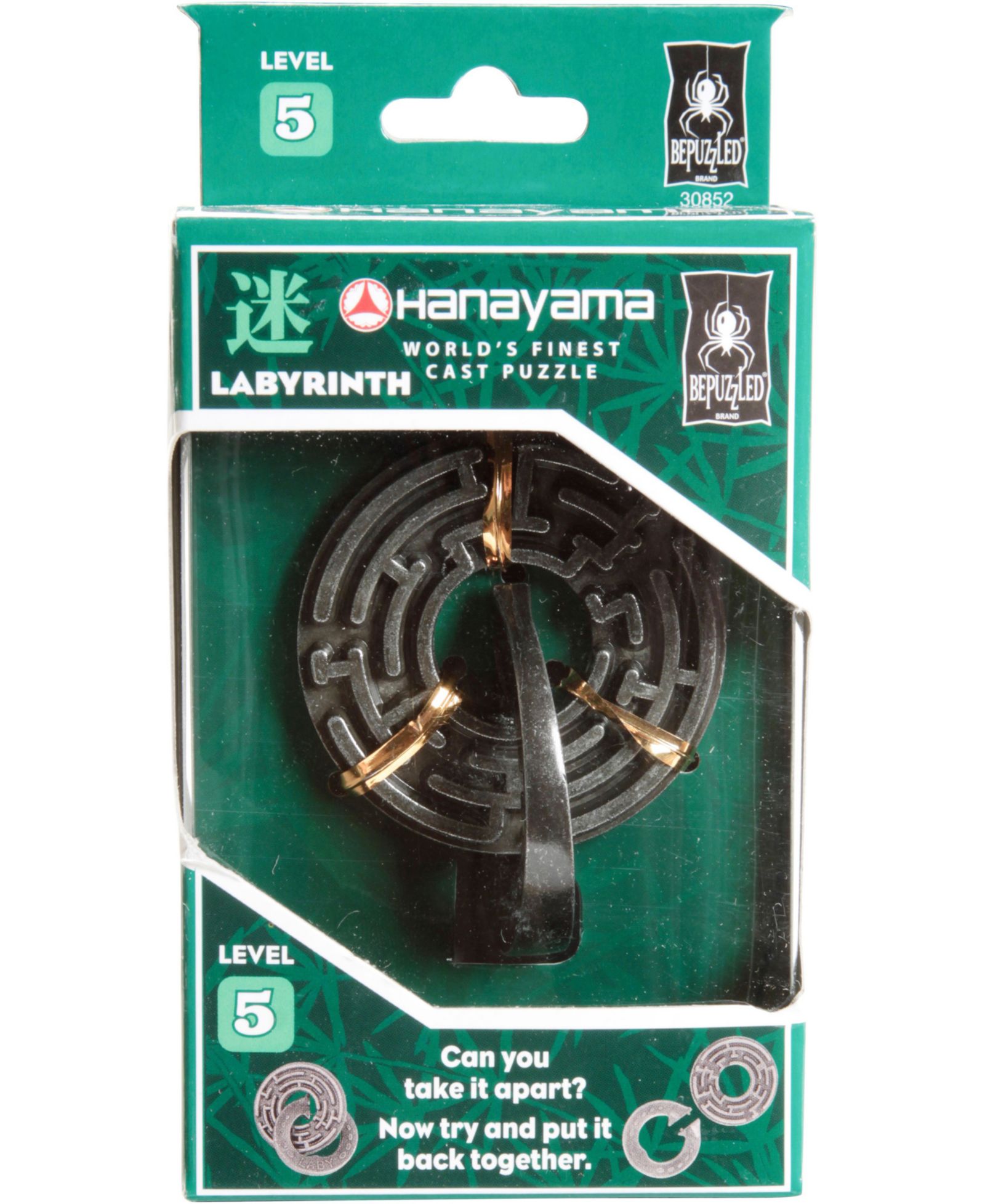 Литой головоломка Hanayama Level 5 - Labyrinth