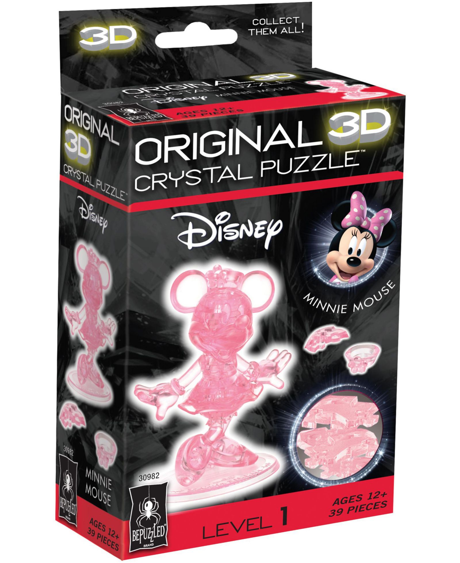3D кристальный пазл Disney Minnie Mouse