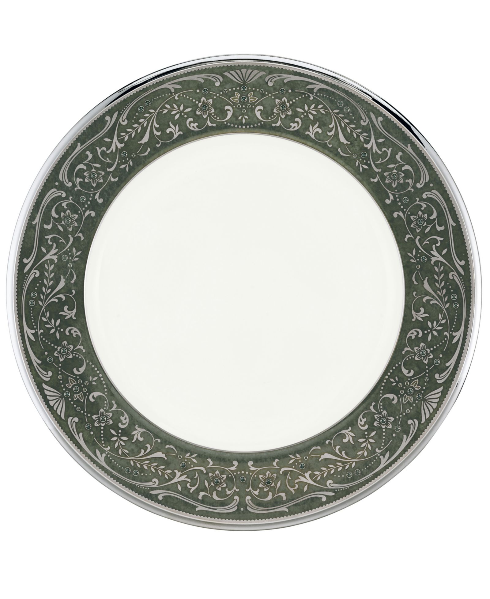 Noritake Silver Palace Accent Plate, 9.50"