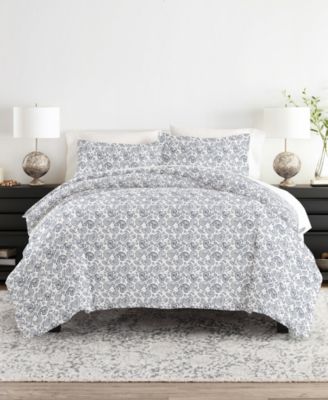 Navy Paisley
