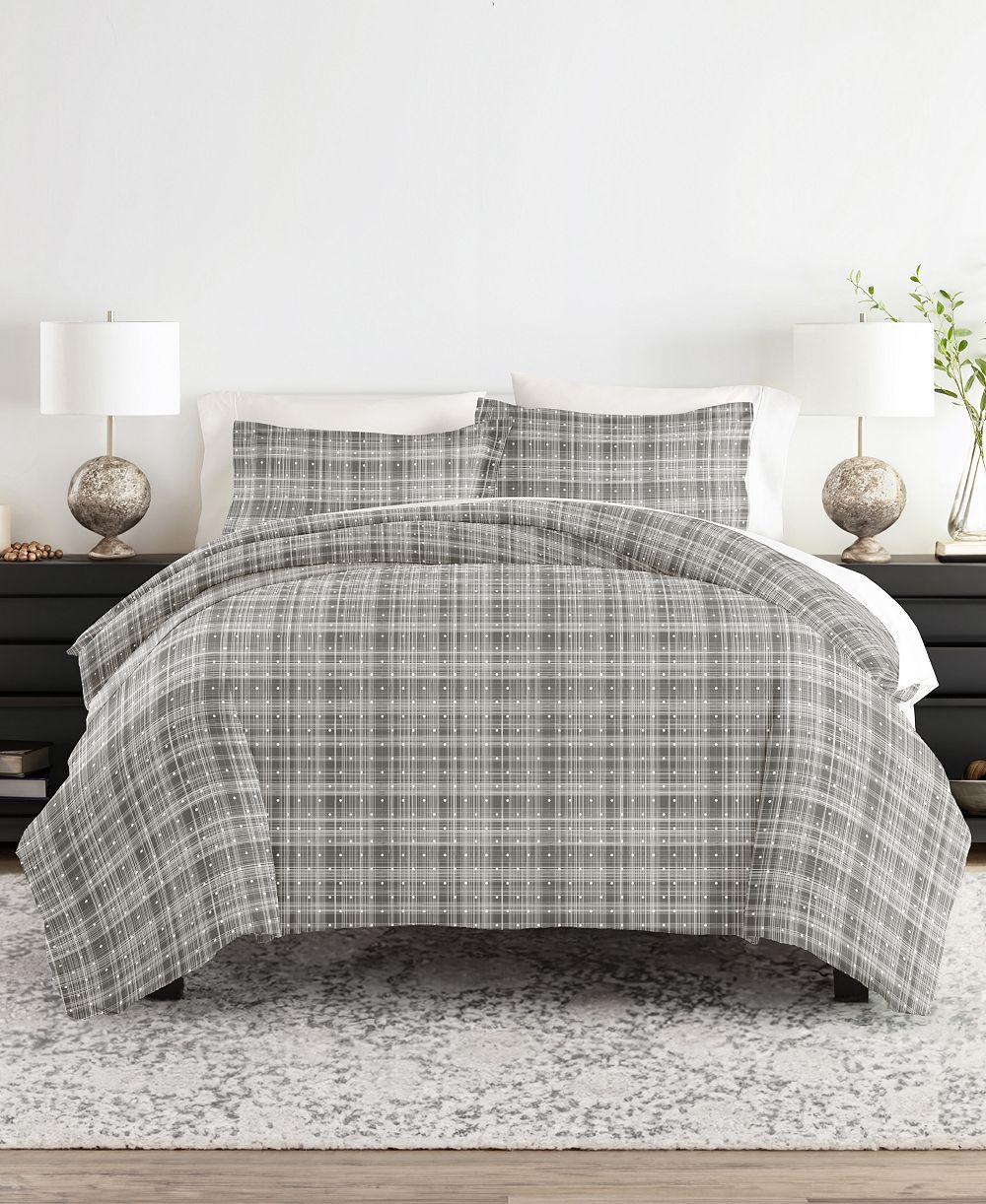 ienjoy Home Elegant Designs узорчатый комплект пододеяльников, King/California King