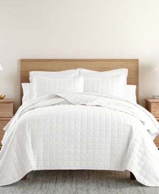ienjoy Home комплект стеганых покрывал Square Pattern, King
