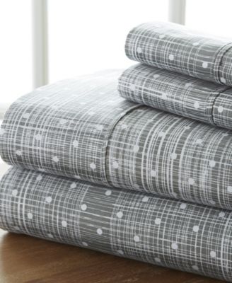 ienjoy Home The Timeless Classics Premium Ultra Soft Pattern 4-Pc. комплект постельного белья, California King