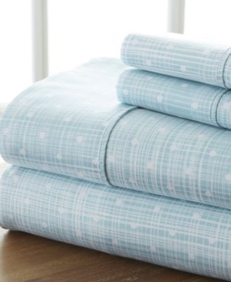 Aqua Soft Polka Dots