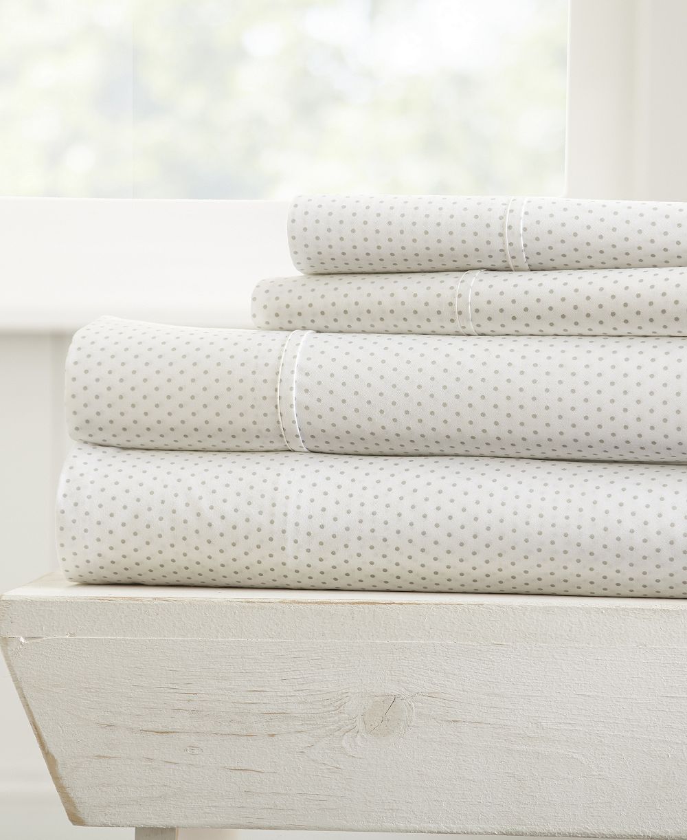 Комплект постельного белья ienjoy Home The Farmhouse Chic Premium Ultra Soft, 4-Pc. Set, Full