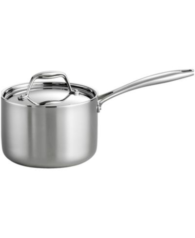 Tramontina Signature 2-Quart Tri-Ply Clad Stainless Steel Sauce Pan with Lid