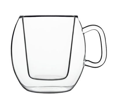 Luigi Bormioli 10.25 oz. Thermic Caf Supremo Mug, Set of 2