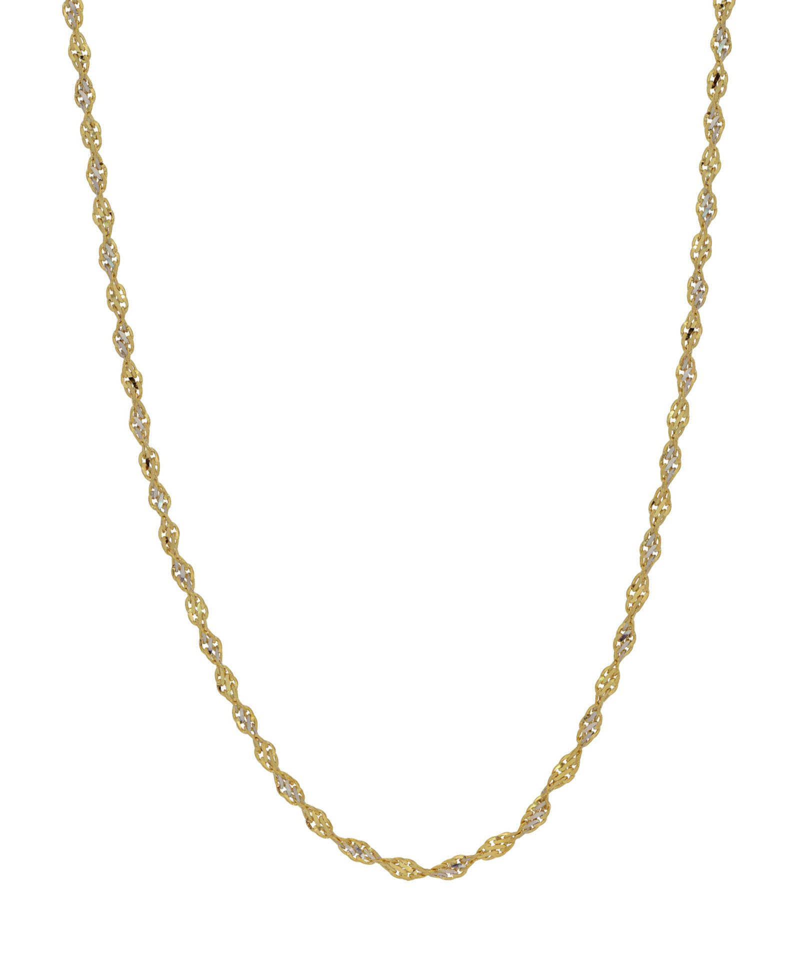 Цепочка-ожерелье Open Link 18" (1.9mm) из золота 18k