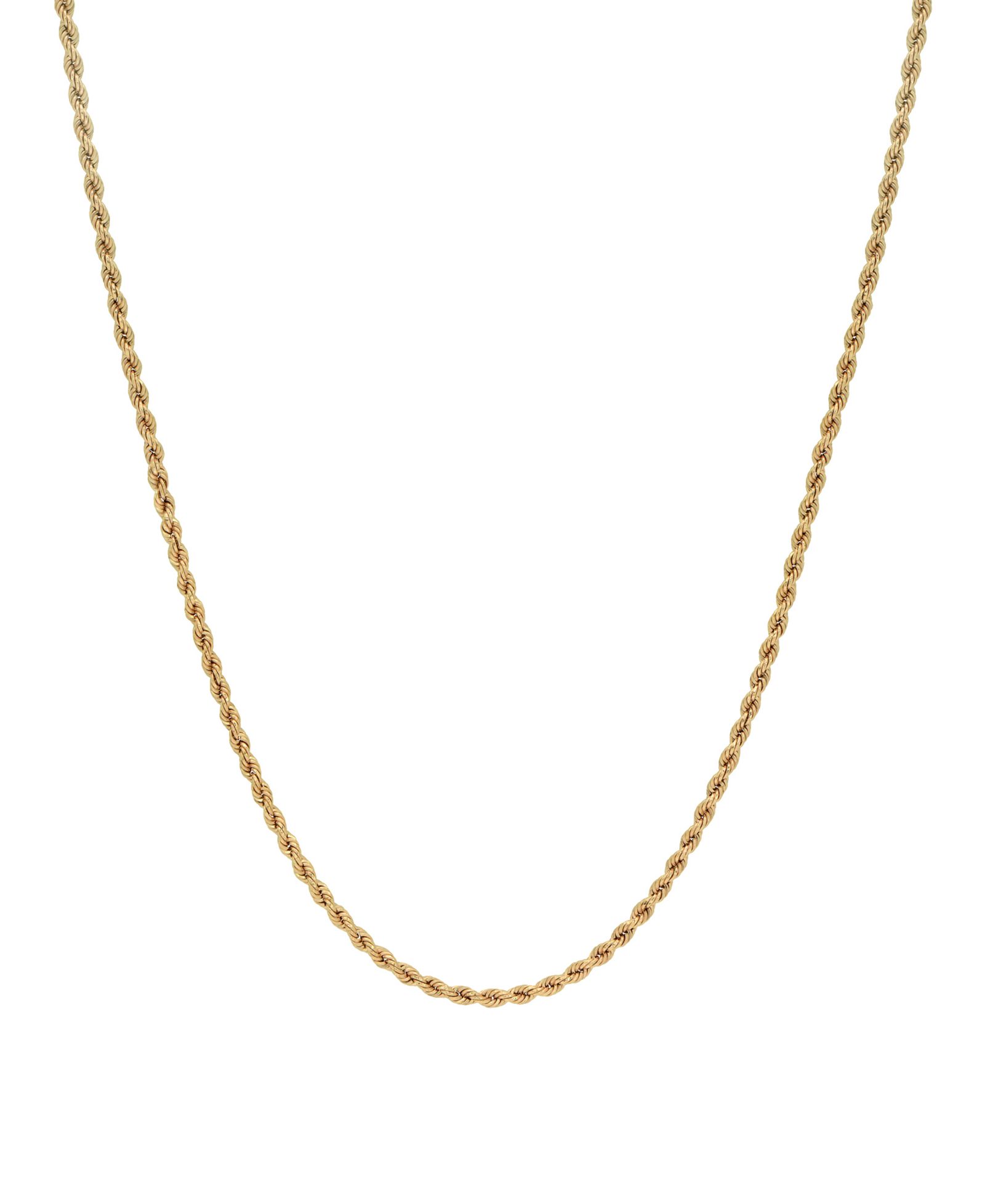 Цепочка-ожерелье Rope Link 20" (2.5mm) в 18k Gold от Macy's