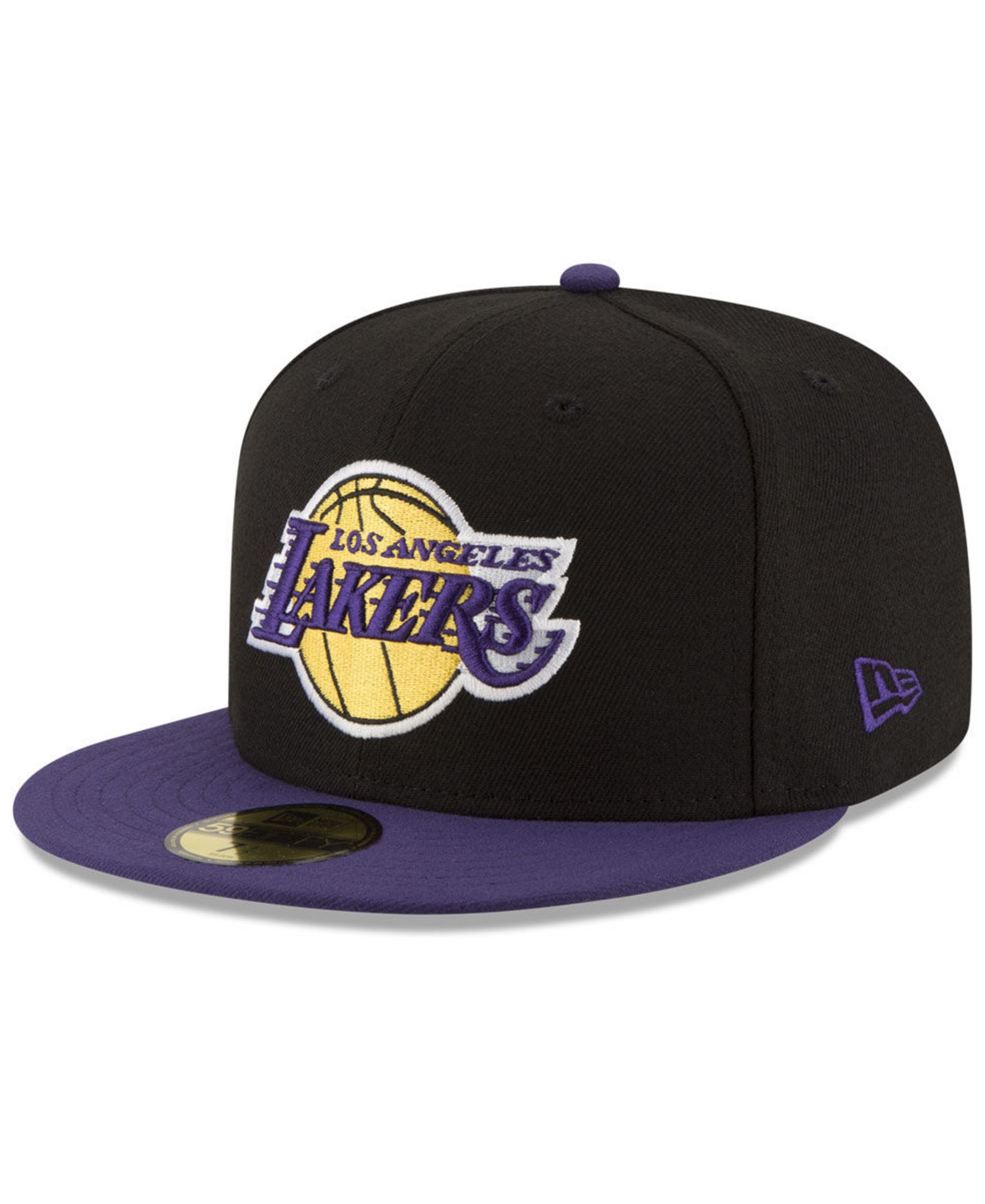 Кепка New Era Los Angeles Lakers Basic 2 Tone 59FIFTY Fitted
