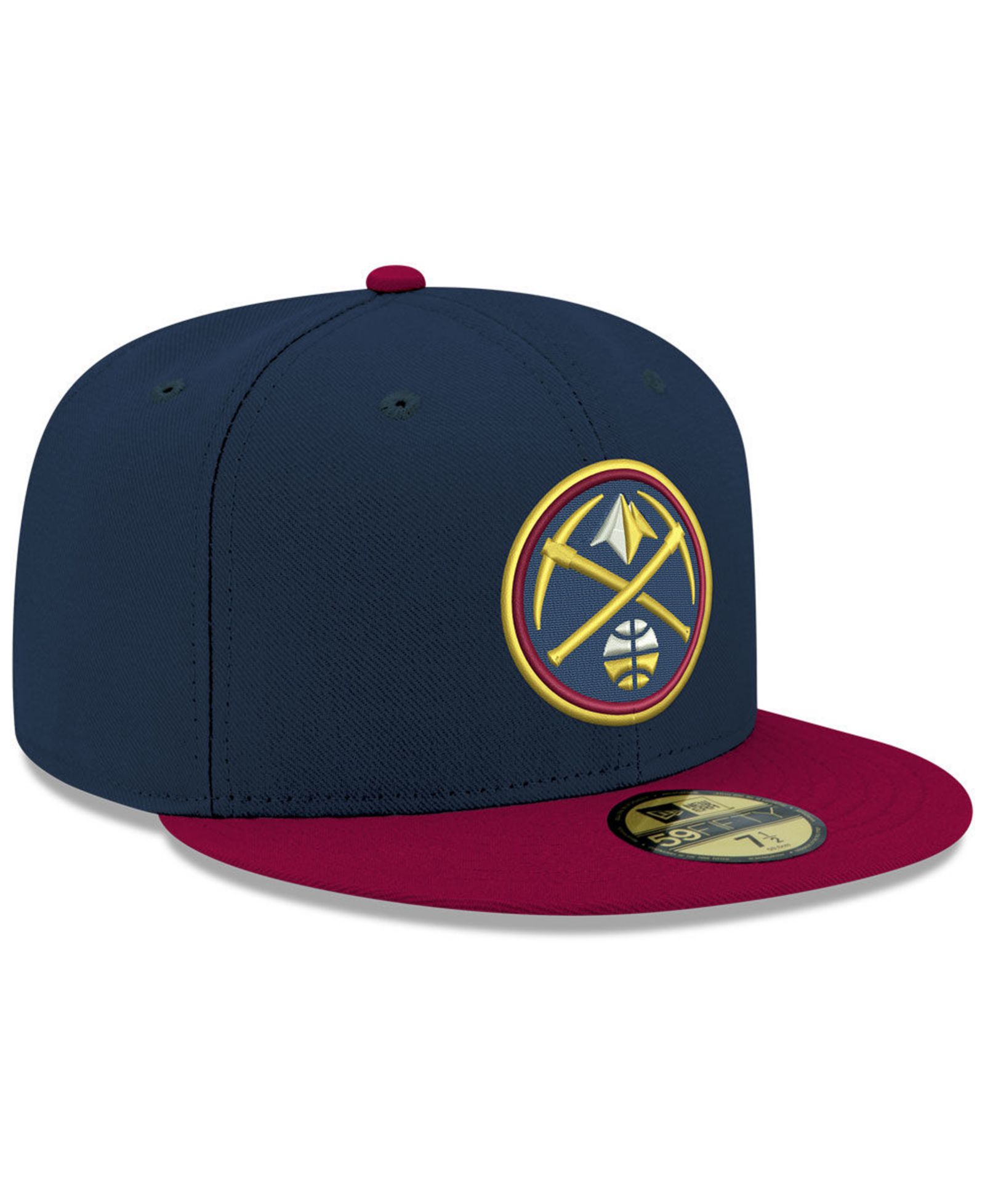 Кепка New Era Denver Nuggets Basic 2 Tone 59FIFTY Fitted