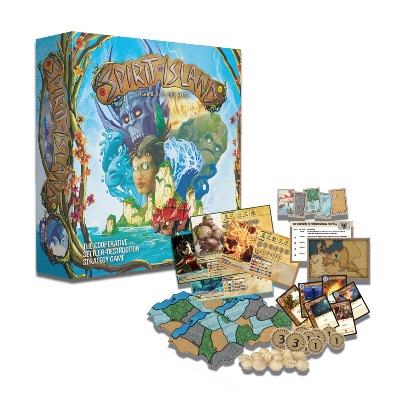 Настольная игра Greater Than Games Spirit Island