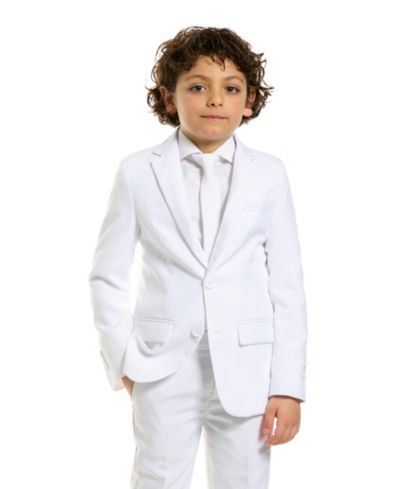 Мужской костюм OppoSuits White Knight, включая пиджак, брюки и галстук