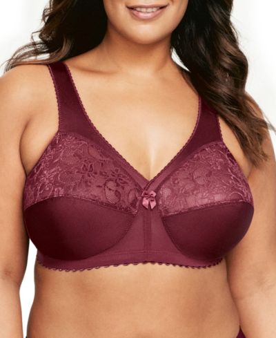 Женский бюстгальтер Glamorise MagicLift Original Wirefree Support 1000, Plus Size