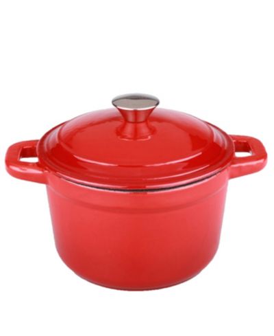 BergHOFF Neo Cast Iron 3qt. Round Dutch Oven 8" with Lid