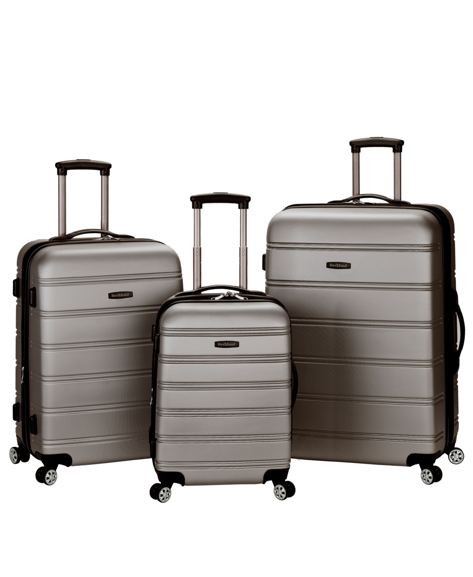 Rockland Melbourne 3-Pc. Hardside Luggage Set