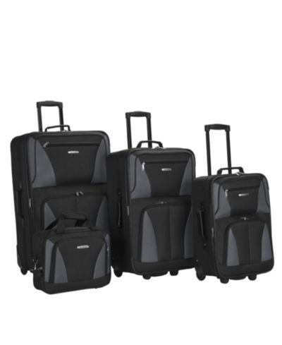 Rockland 4-Pc. Softside Luggage Set