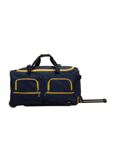 Navy with Yellow Trim