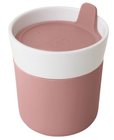 Дорожная кружка BergHOFF Leo Collection Porcelain 8.45-Oz. с чехлом