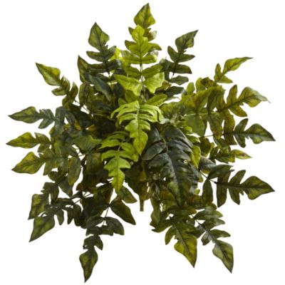 Искусственное растение Nearly Natural 24" Holly Fern, комплект из 2 шт.