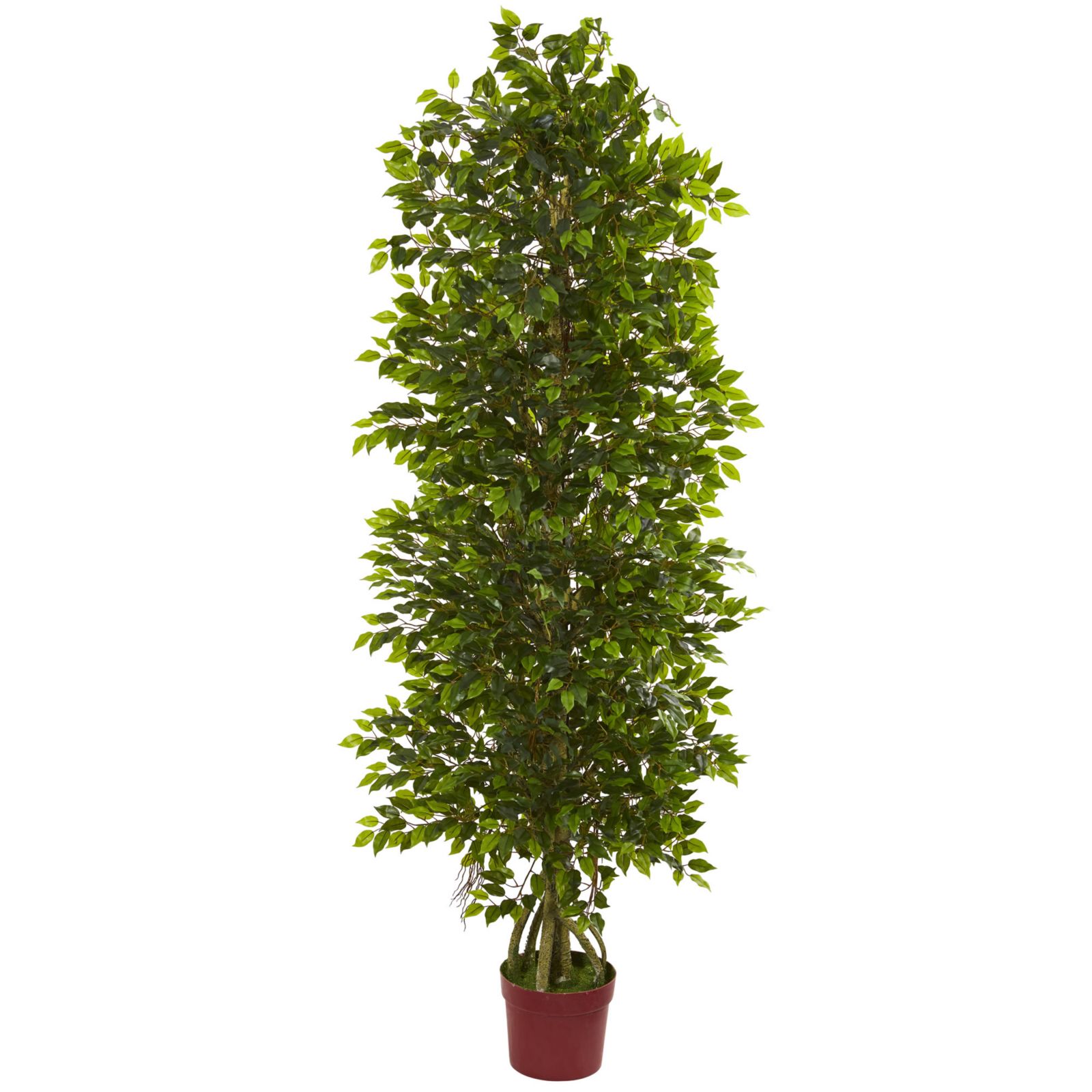 Искусственное дерево Nearly Natural Ficus, 6', 4 яруса, устойчивое к УФ-излучению