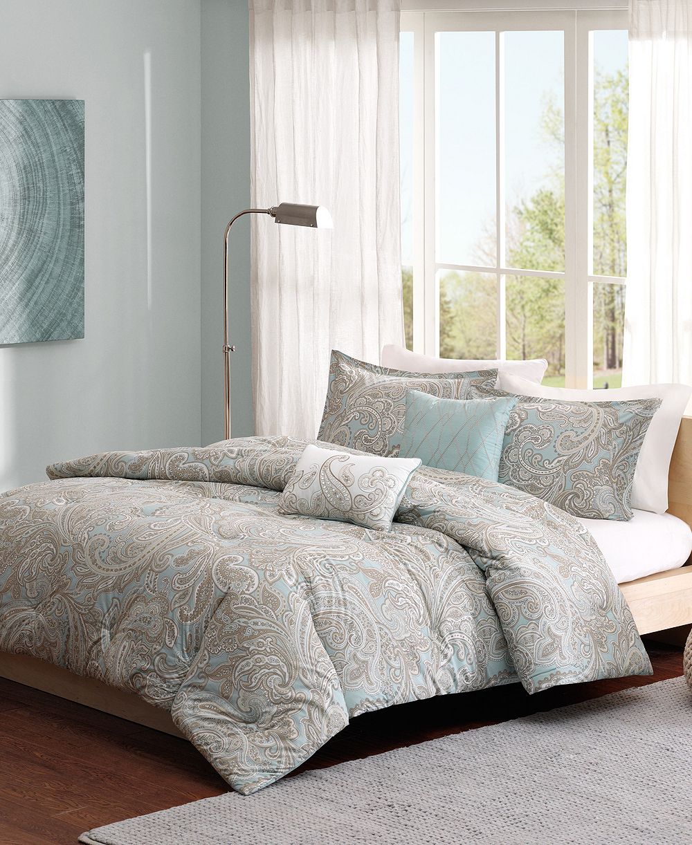 Комплект Madison Park Pure Ronan 5-Pc. Comforter, King/California King