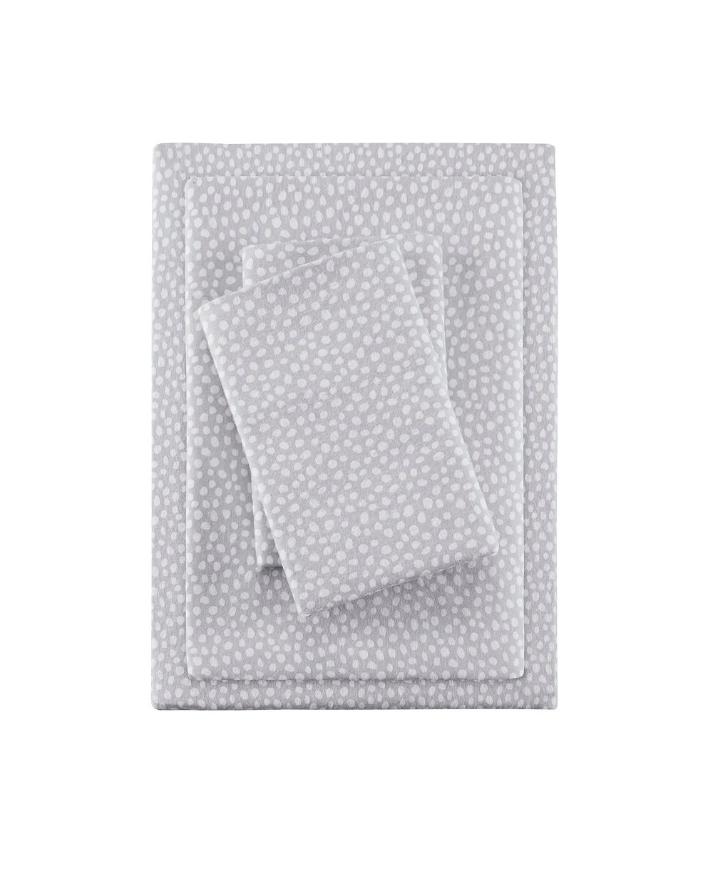 Madison Park Novelty Printed Cotton Flannel 4-Pc. Sheet Set, Queen