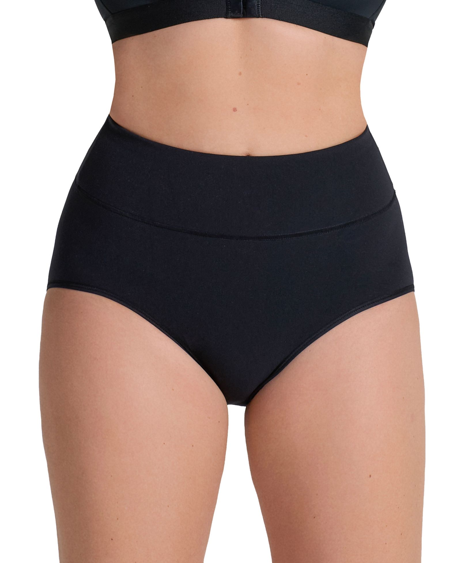 Leonisa Women's High-Waisted Classic Smoothing Brief